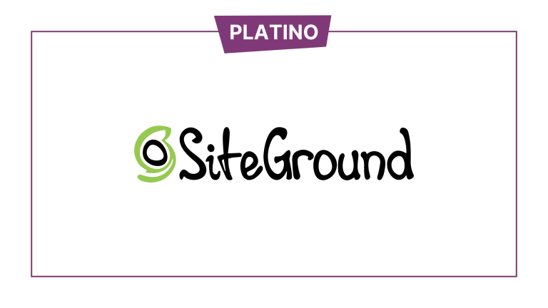 SiteGround patrocinador platino