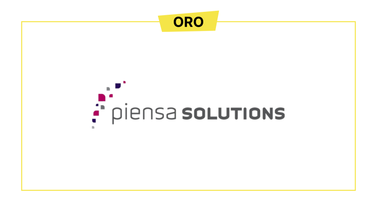 piensa solutions patrocinador oro